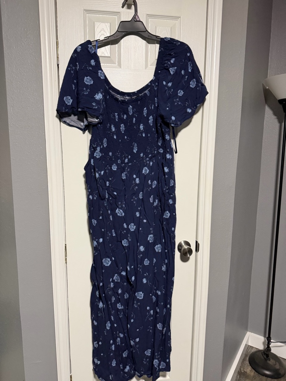 torrid Navy Floral Jumpsuit